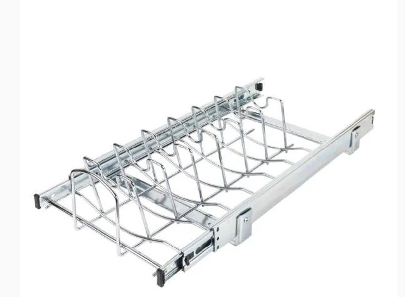 Hardware Resources MPLO215-R Pullout Wire Lid Organizer 15 In