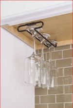 Built-in organizer for kitchen storage