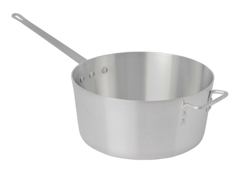 Browne Foodservice 5813908 Tapered Aluminum Pan 8.5 Qt