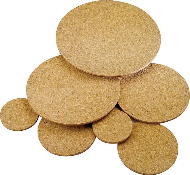 MAT-MIDWEST AIR CM10-10 Cork Mat 10 In Gardener's Blue Ribbon Blue