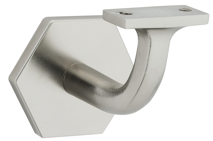 National Hardware N830-535 Handrail Bracket 150 Lbs Steel Satin Nickel Zinc