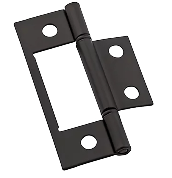 National Hardware N830-434 Surface Mount Hinge 3x3 In Oil Rubbed Bronze V530 Series