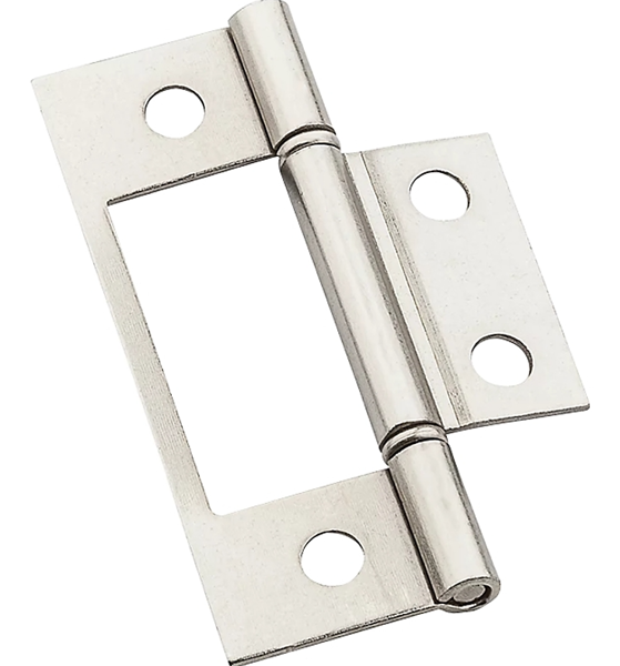 National Hardware N830-433 Surface Mount Hinge 3X3 In Nickel