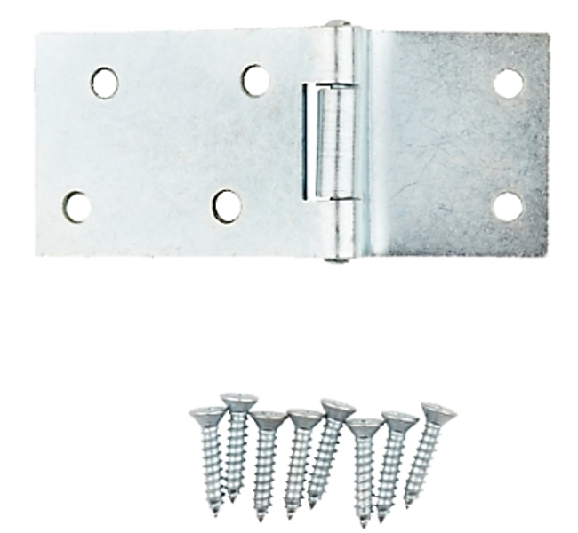 National Hardware N147-165 Chest Hinge 1.6 In L X 3.21 In W Zinc Wall Mounting V550 Series