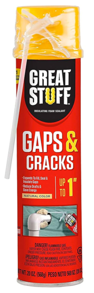 DOW CHEMICAL CO 157911 Foam Sealant 20 Oz Yellow Minimal Expanding