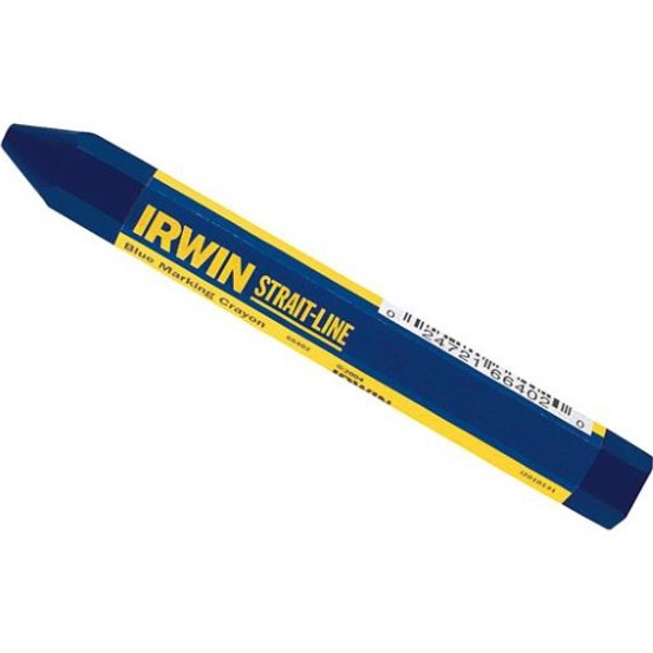 IRWIN INDUSTRIAL 66402 Lumber Crayon 1/2 In X 4-1/2 In Blue