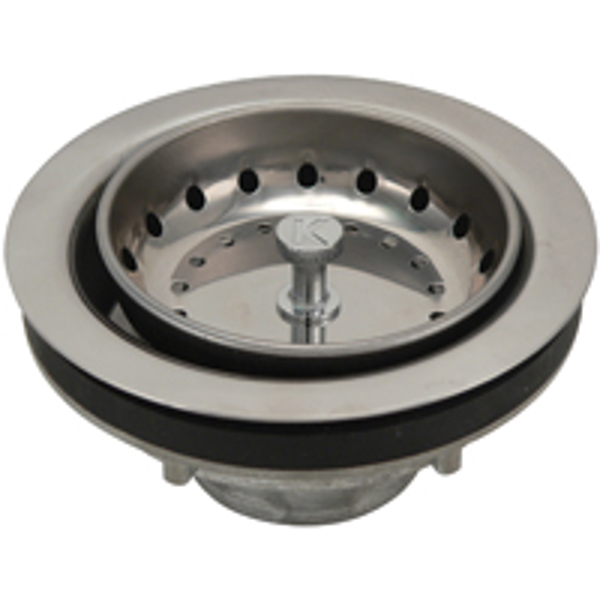 Plumb Pak K5419 Strainer Assembly 3-1/2 In Stainless Steel with Spring Post