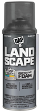 7565040440 Landscape Foam 12 Oz Black Exterior Filler Adhesive
