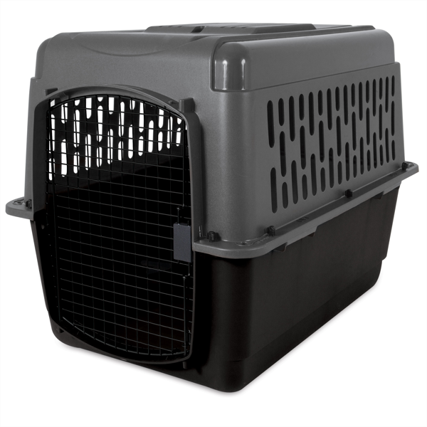 Doskocil Manufacturing 21183 Portable Pet Carrier 27 In Large Dark Grey