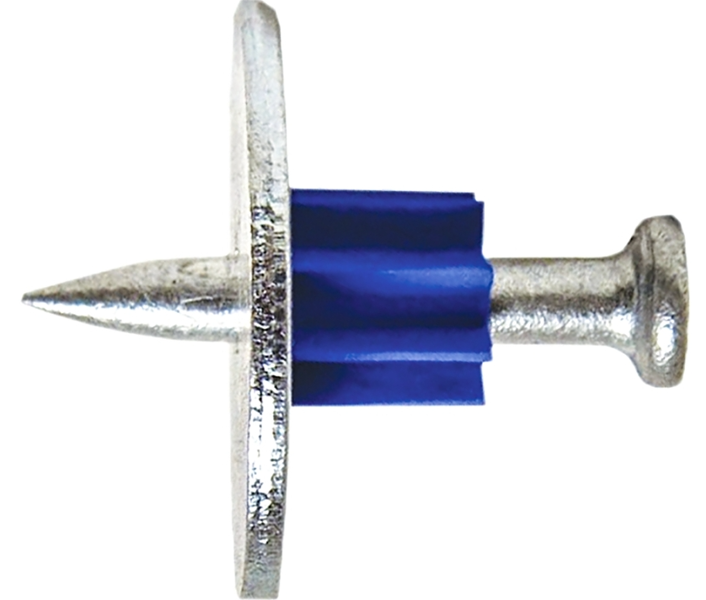 Blue Point Fastening PDW25-25F10 Drive Pin 1 In with Metal Round Washer 0.14 In Shank