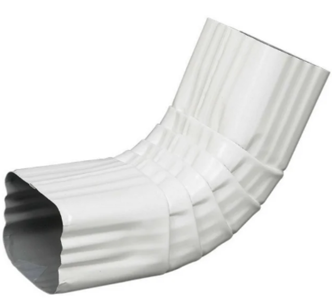 Amerimax Home Products 47264HP Gutter Front Elbow Downspout Aluminum