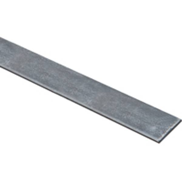 National Hardware N180-067 Solid Galvanized Steel Flat Bar 1-1/4 In x 72 In G40 Grade