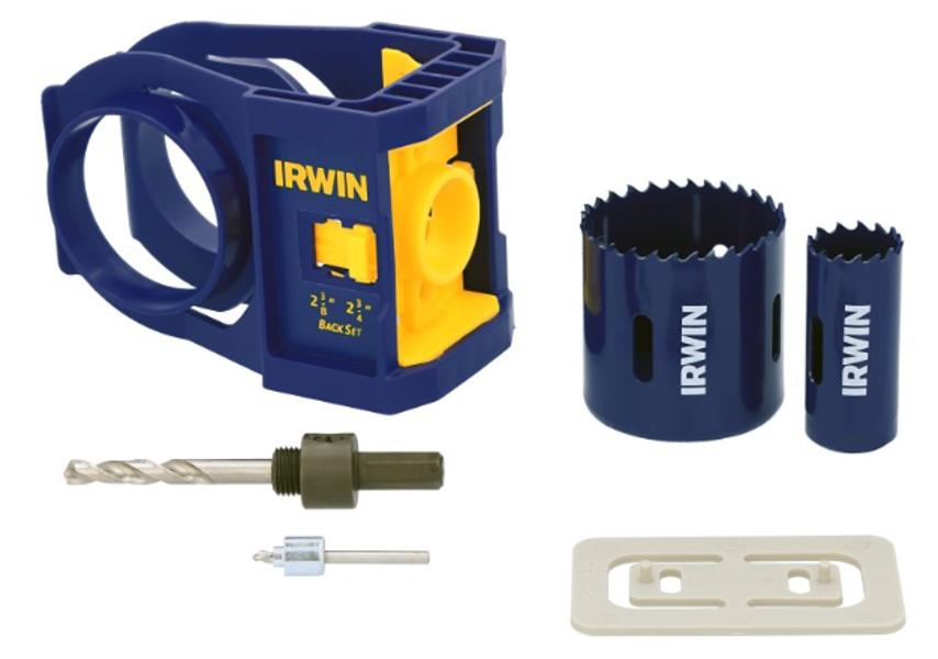 Irwin Industrial 3111002 Door Lock Kit Bi Meta Installation