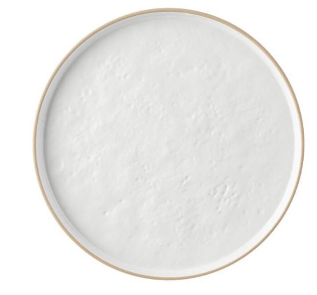 Tablecraft 123515W Serving Tray 10 3/4 In Melamine Matte White