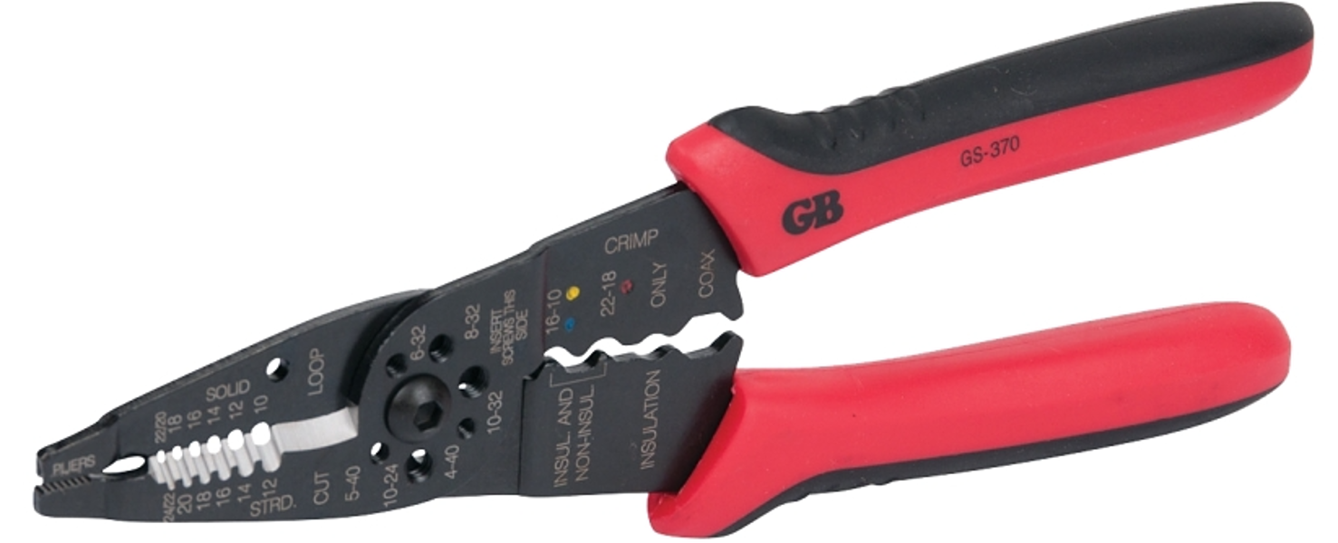 GB-Gardner Bender GS-370 Wire Stripper 22 To 10 AWG