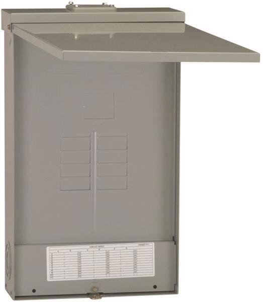 ABB INDUSTRIAL SOLUTION TLMQ812RCU2 Load Center 125A 8 Space 12 Circuit Power Mark Gold Main Outdoor NEMA 3R