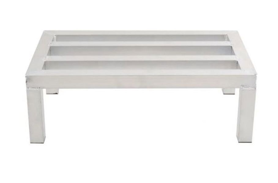 Winco ASDR-1424 Dunnage Rack 14x24x8 Aluminum