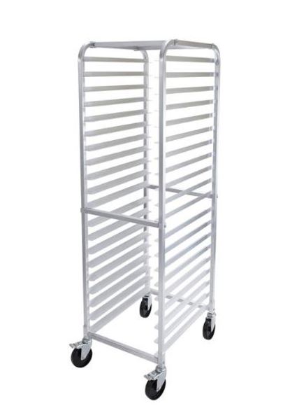 Winco ALRK-20BK Sheet Pan Rack 20-Tier Aluminum 3 In Spacing