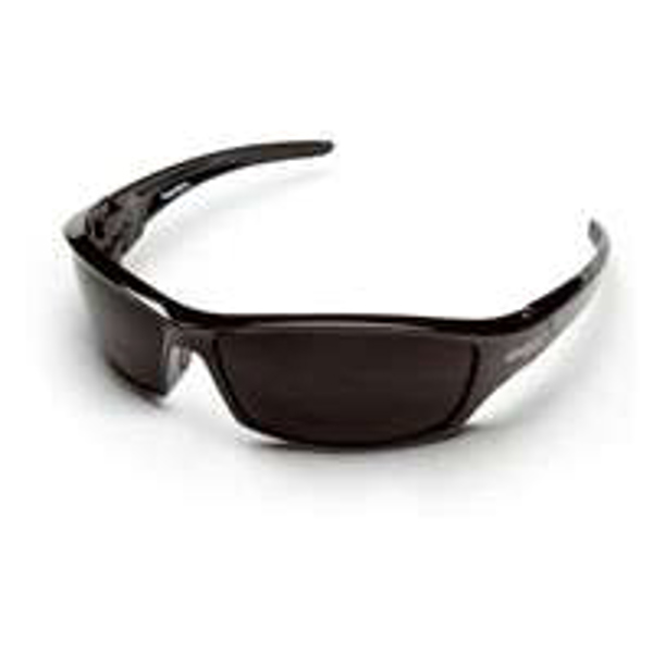 EDGE EYEWEAR SR116 Safety Glasses Black Smoke Lens