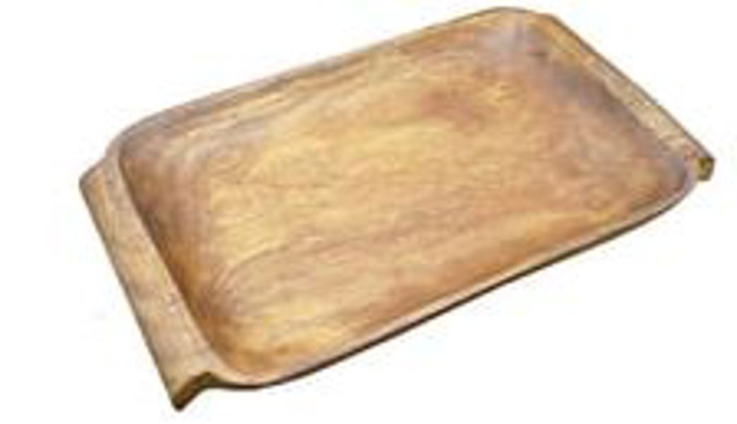 Pacific Merchant K0107 Serving Tray 16 X 10 X 1.5 In Acacia Wood