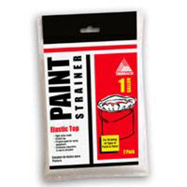 Trimaco 11522 Paint Strainer 1 Gal Capacity 2 Pack Elastic Top