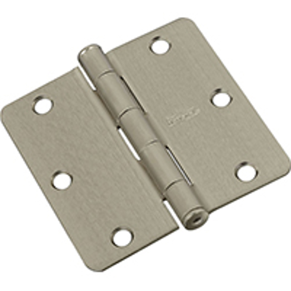 National Hardware N830-245 Door Hinge Satin Nickel Steel