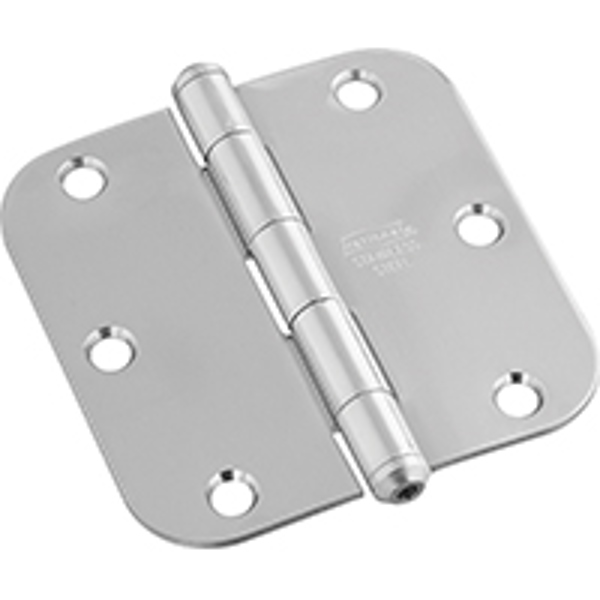 National Hardware N830-269 Door Hinge 3.5 In Stainless Steel 55 Lb Removable Pin