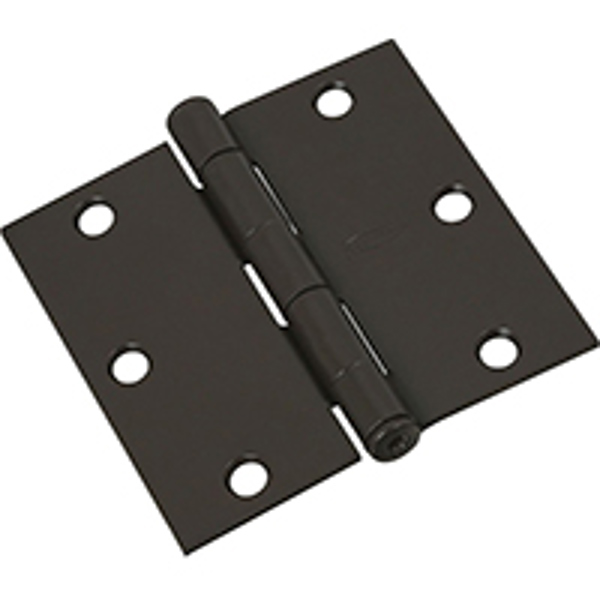 National Hardware N830-203 Door Hinge Steel Black
