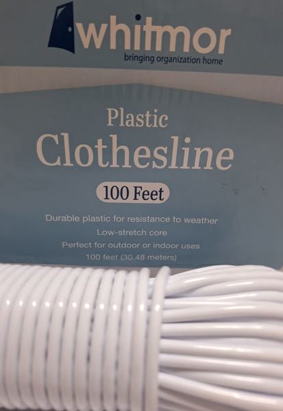 Whitmor Inc 6198-921 Plastic Clothesline 100 Ft