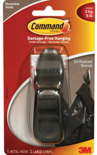 FC13-ORB Large Bronze Oil Rubbed Hook