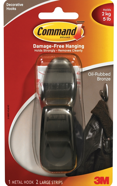 3M FC13-ORB Hook Large Bronze Oil Rubbed Classic