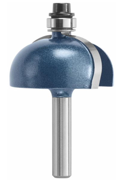 BOSCH 85207MC Cove Router Bit 1-3/8 In Carbide Tipped 2-1/8 In Flute