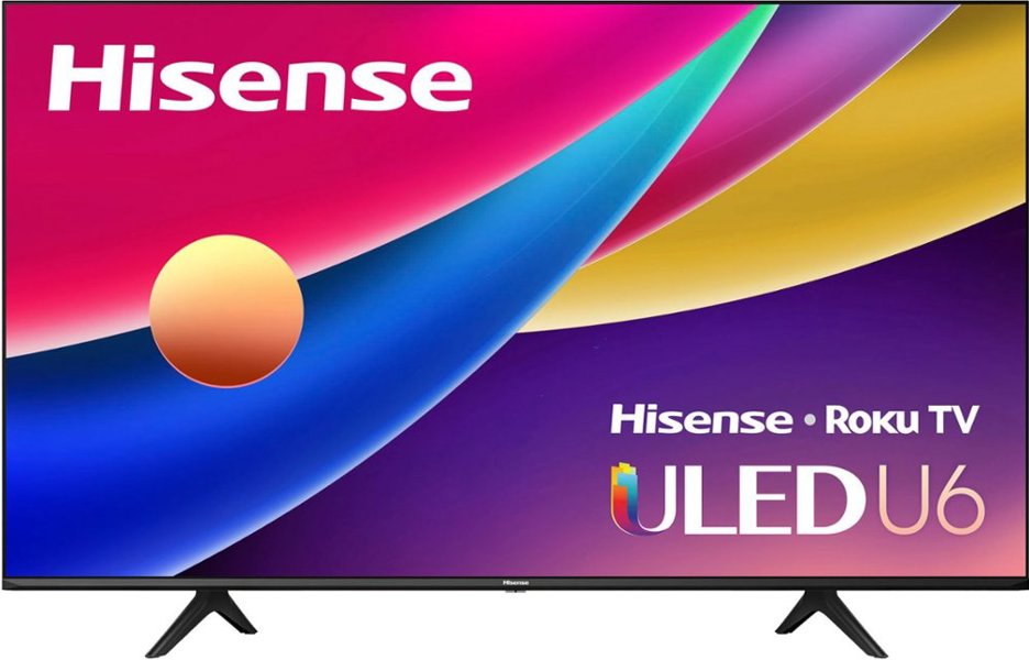 Hisense 65U6GR ULED 4K UHD Roku Smart TV 65 In