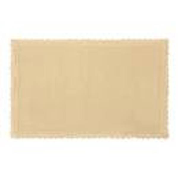 Log Cabin RUG Contour Rug 21 X 24 Linen
