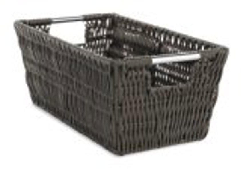 Whitmor Inc 6500-2712-ESPR Small Shelf Tote  Espresso