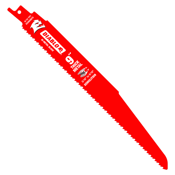 Diablo DS0908BFD2 Reciprocating Saw Blade 9 In 8/10 TPI