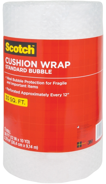 3M 7929 Cushion Wrap 12X30 Clear