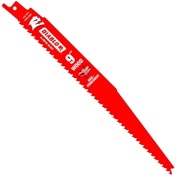 Diablo DS0912BW2 Recip Blade 9 In 6/12T