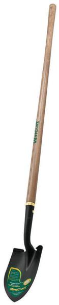 Mintcraft 34281 Round Point Shovel Wood Handle Left Hand
