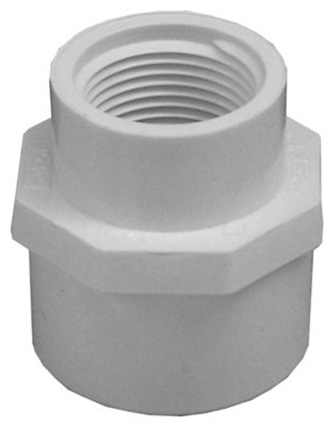 Genova Products 30377 Adapter PVC 1 X 3/4 Female Slip X FIP Sch 40