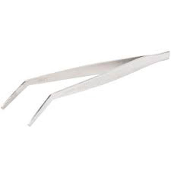 Mercer Culinary M35136 Offset Fine Tip Tongs 6-1/2 In