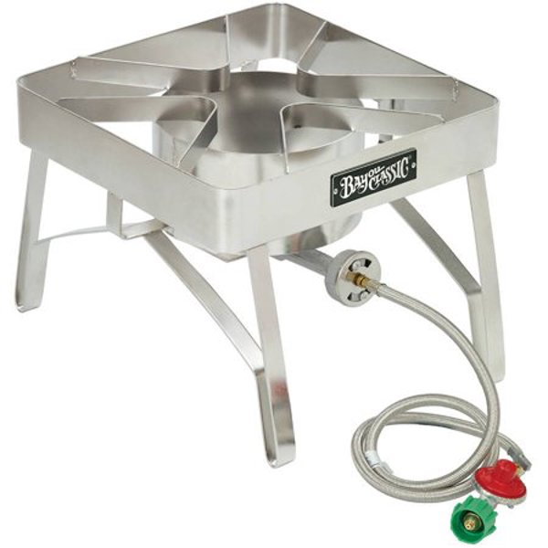Barbour Int'l SS84 Single Burner Stainless Steel Cooker