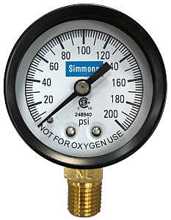 1306 0 To 200 Lbs Pressure Gauge