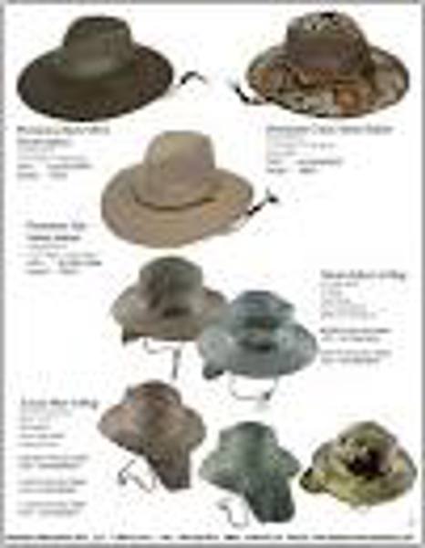 Hardware Merchandiser 20501 Khaki Aussie Cap with Flap Khaki
