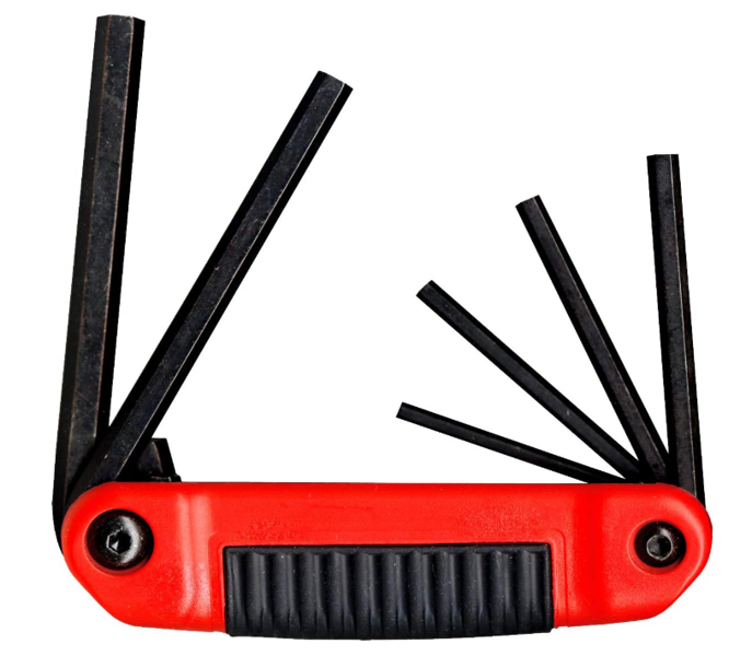Eklind Tool 25611 Hex Key Set 6 Piece Ergo 5/32 To 3/8 In Steel Black