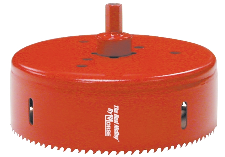 MK Morse MHSA66/TA66 Bi-Metal Hole Saw 4-1/8 In Arbor Attached