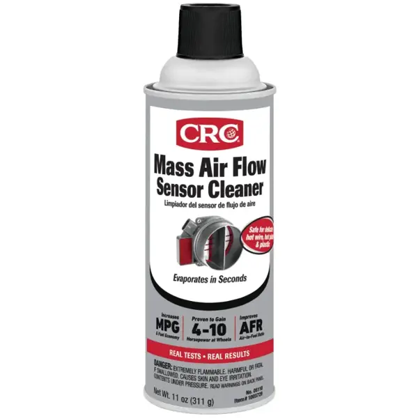 CRC Industries 05110 Mass Airflow Sensor 12 Oz Aerosol Can Clear Liquid