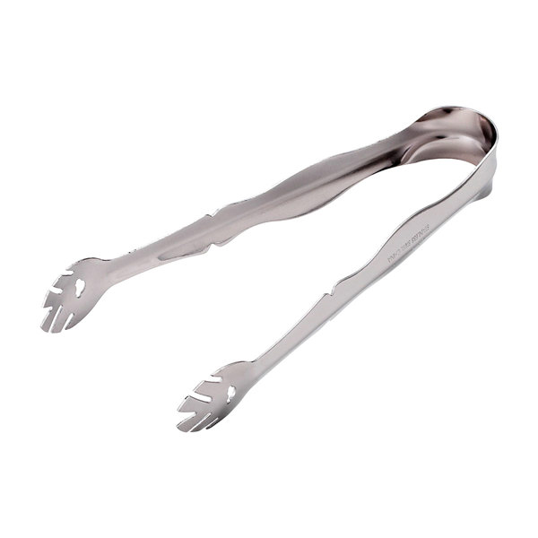 Browne Foodservice 57525 Scalloped Claw Tongs 7.25 In Stainless Steel