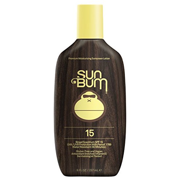 SunBum 20-40015 Moisturizing Sunscreen Lotion 15 SPF 8 Oz