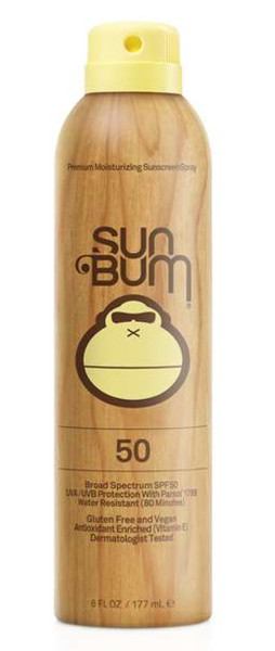 SunBum 20-42050 Sunscreen Spray 6 Oz SPF50